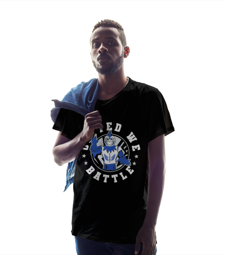 St. Louis Battlehawks Mascot United We Battle UFL T-Shirt