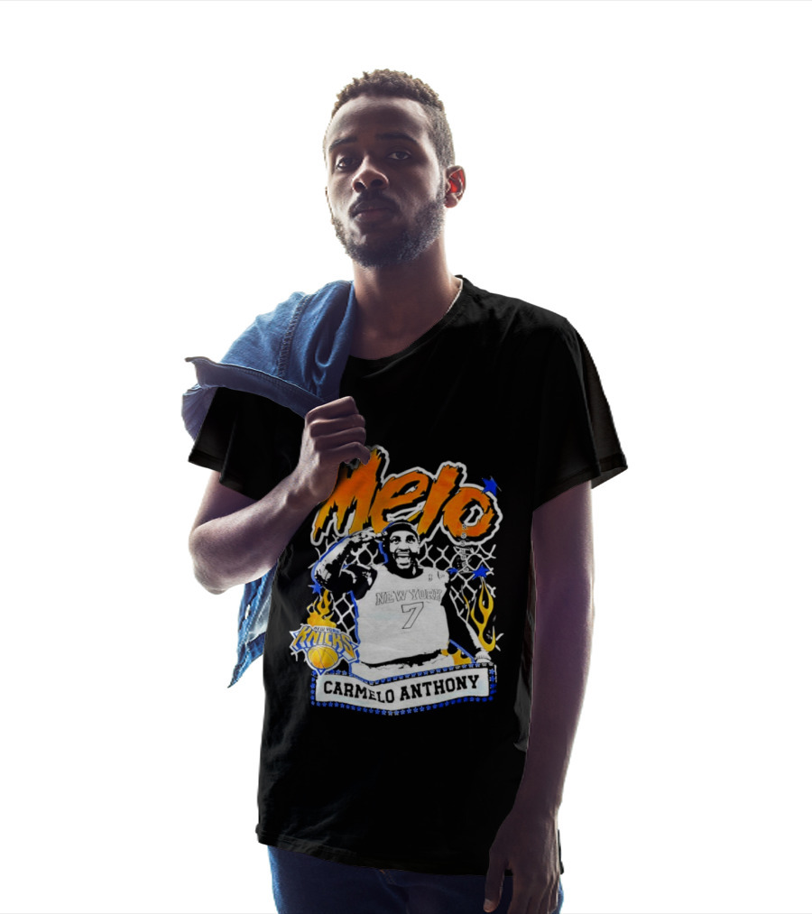Melo Carmelo Anthony New York Knicks Basketball Star T-Shirt