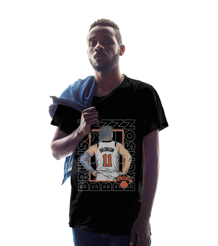 BRUNSON 11 New York Knicks Jalen Brunson ZZZZ T-Shirt