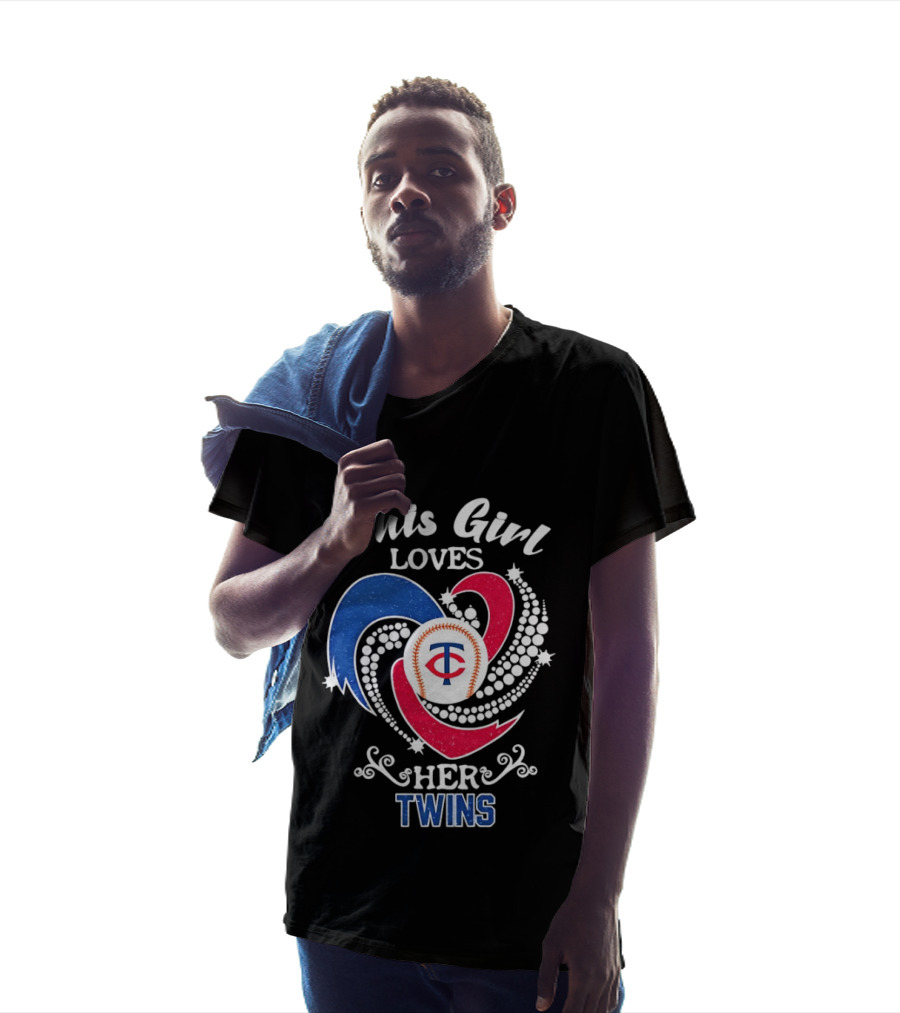 This Girl Loves Her Minnesota Twins MLB Team T-Shirt