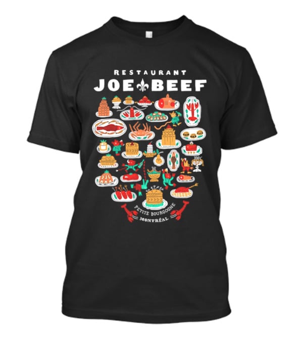 Restaurant Joe Beef Montreal Petite Bourgogne Culinary Artistry T-Shirt