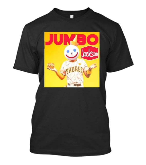 San Diego Padres MLB Jumbo Jack Jackson Collaboration T-Shirt