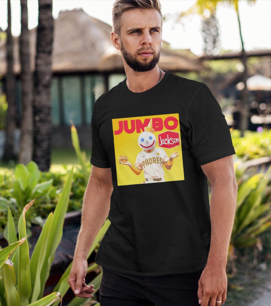 San Diego Padres MLB Jumbo Jack Jackson Collaboration T-Shirt