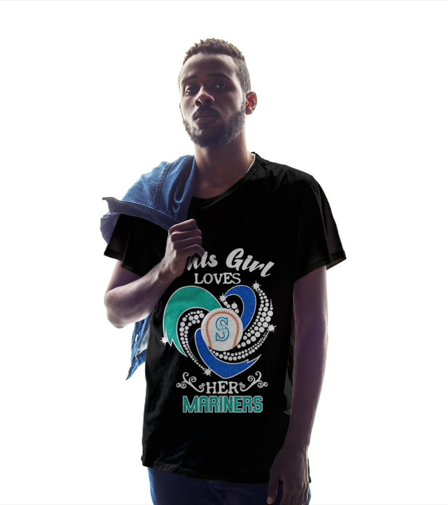 This Girl Loves Her Seattle Mariners Baseball T-Shirt