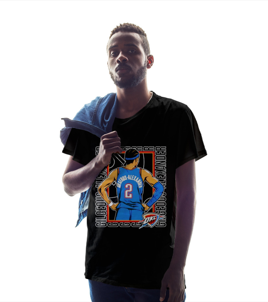 Shai Gilgeous Alexander 2 Oklahoma City Thunder NBA Gilgeous Alexander T-Shirt
