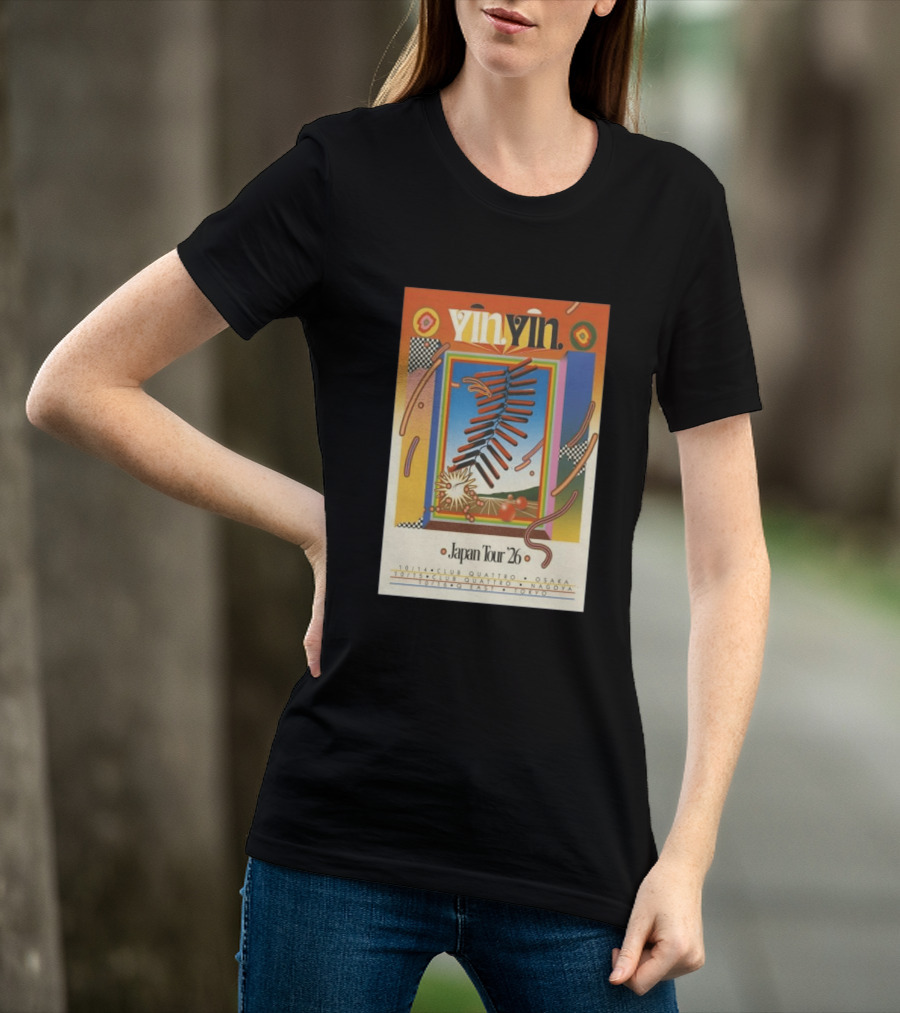 YinYin Japan Tour 2026 Club Quattro Osaka Nagoya Tokyo T-Shirt