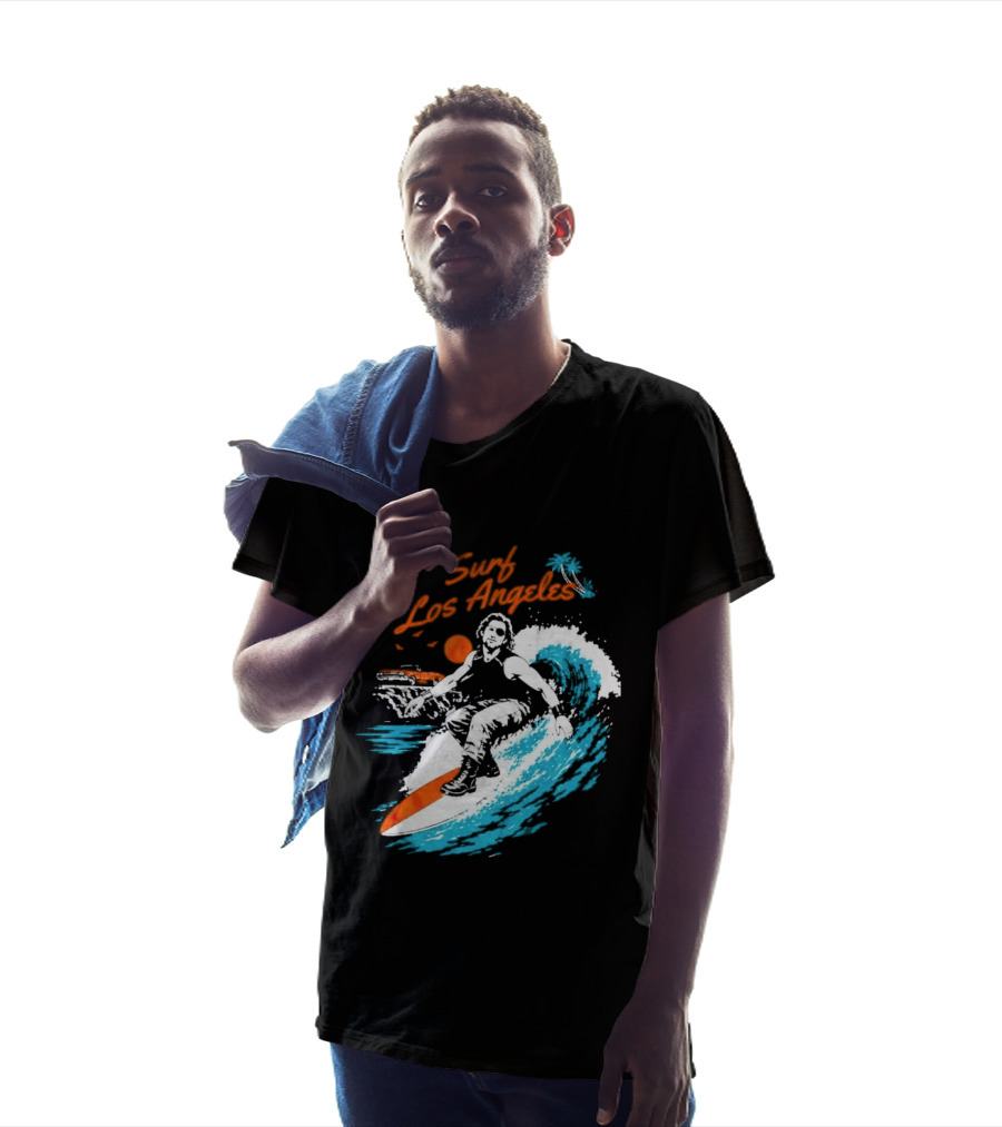 Surf Los Angeles Snake Plissken Escape From New York T-Shirt