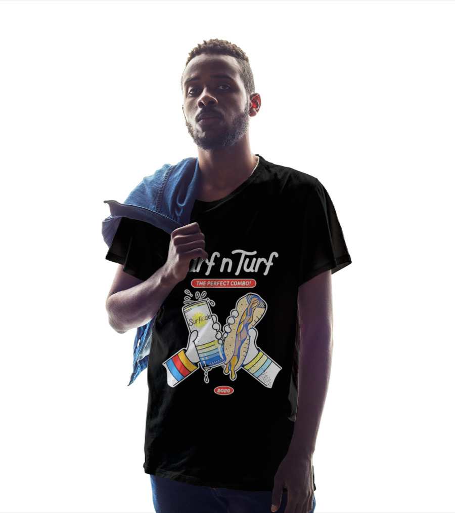 Surf N Turf The Perfect Combo Surfside 2026 T-Shirt