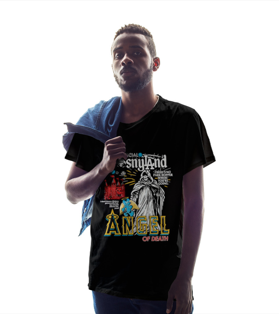 Angel Of Death Dosnyland Los Angeles No Park Hopper Going T-Shirt