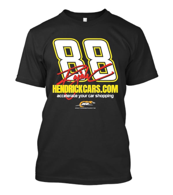 Dale Jr 88 Signature HendrickCarsCom JRM Motorsports NASCAR Accelerate Your Car Shopping T-Shirt