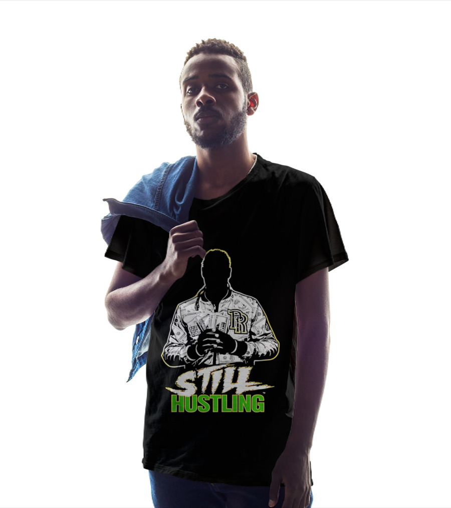 Still Hustling Wrestling LR Jacket T-Shirt