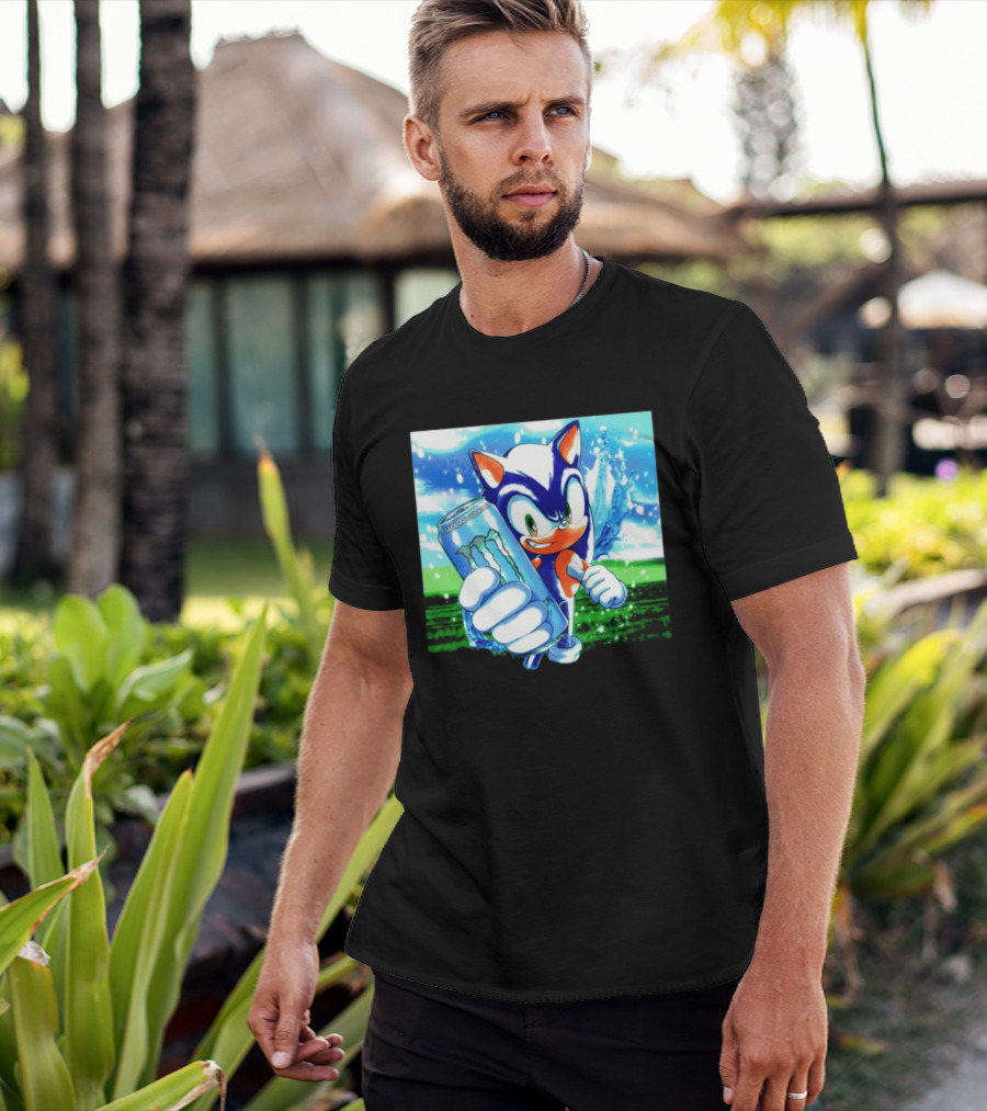 Mamono World Hedgehog Monster Energy T-Shirt