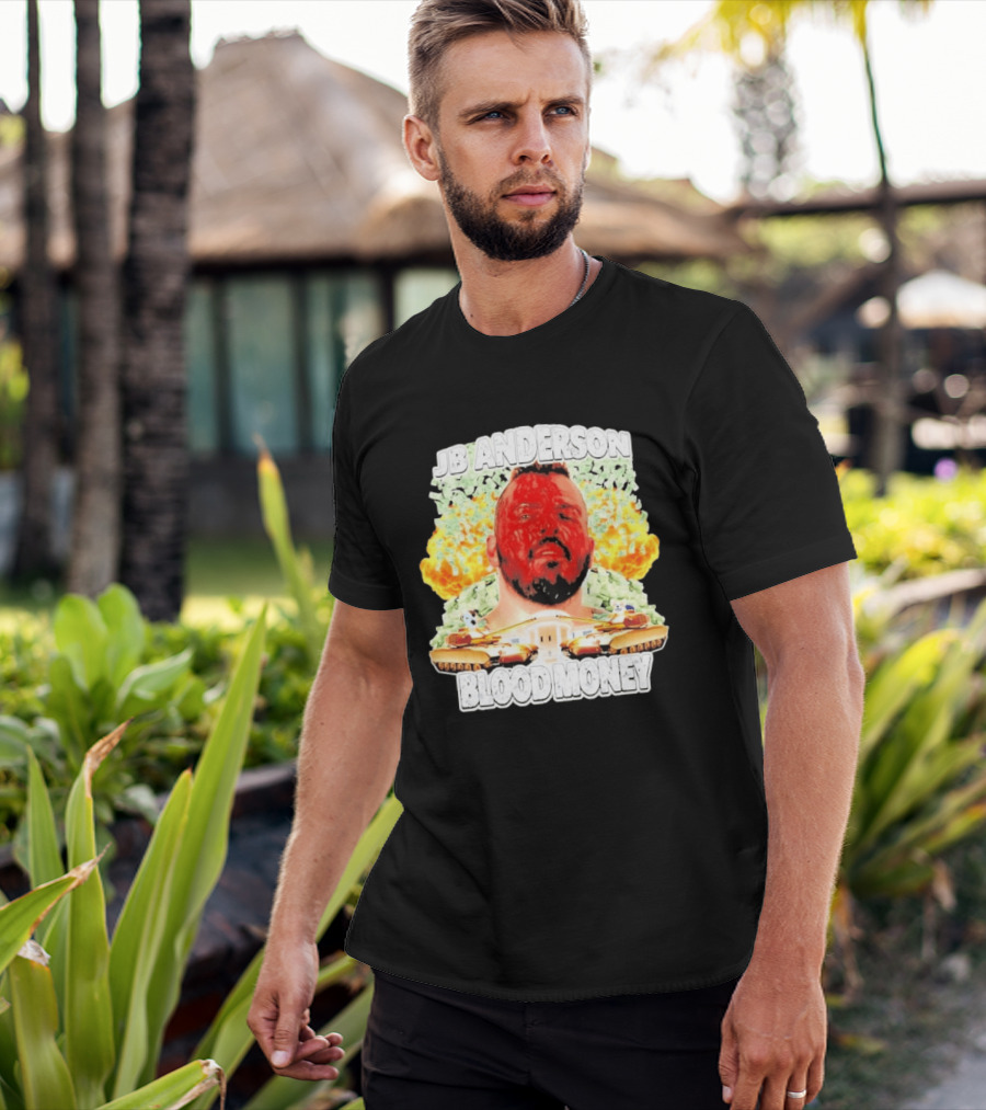 JB Anderson Bloodmoney 90s Bootleg Explosion Cash Tanks T-Shirt