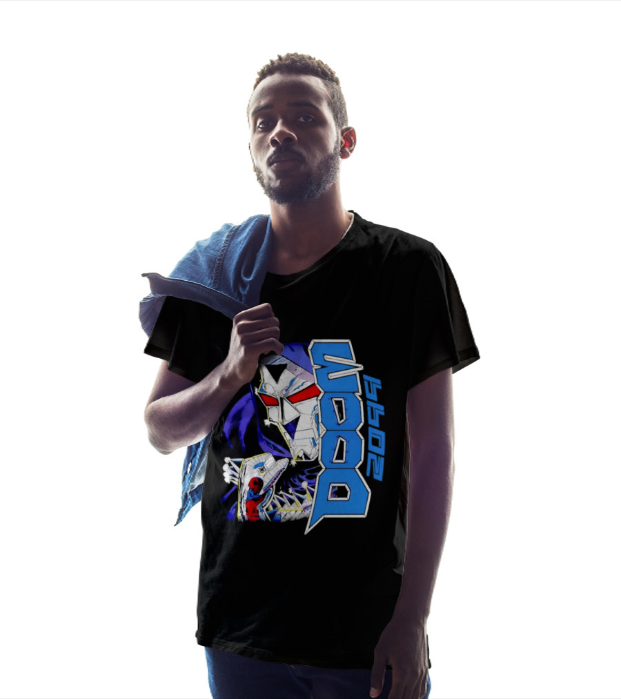 Marvel Comics Doctor Doom 2099 Blue Armor T-Shirt