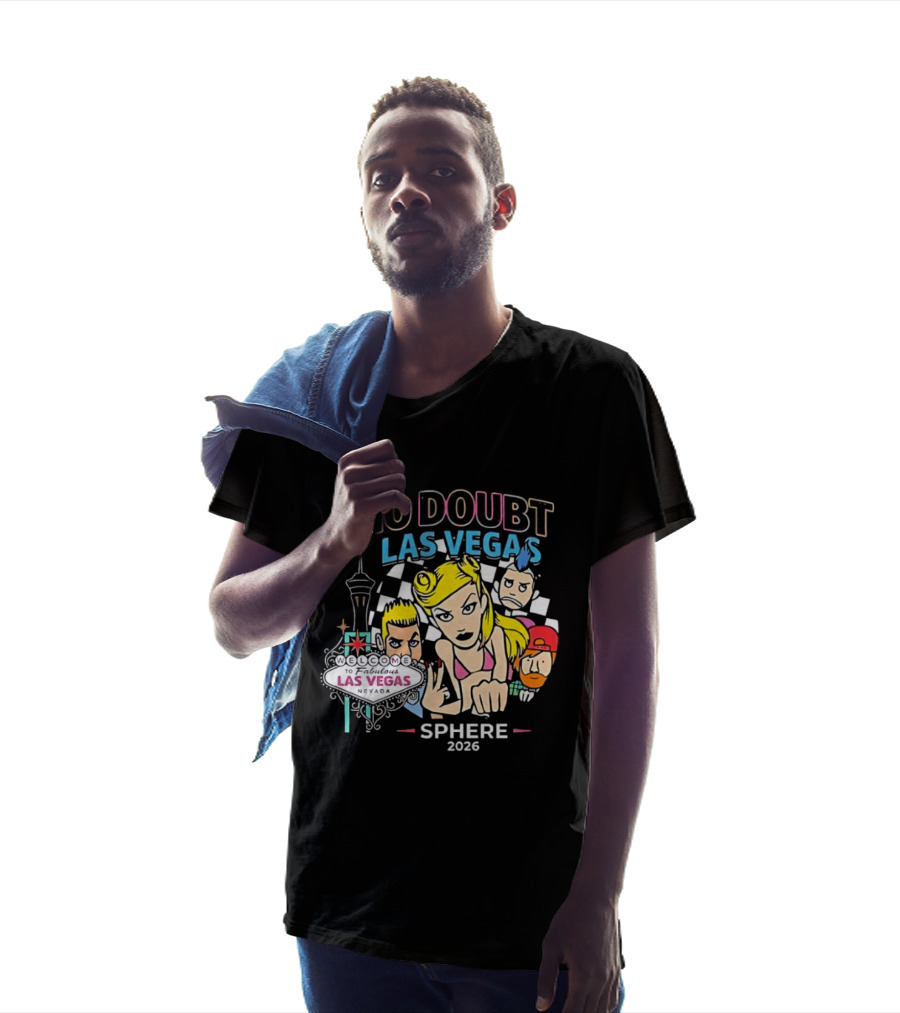 No Doubt Las Vegas Sphere 2026 Concert Merchandise T-Shirt