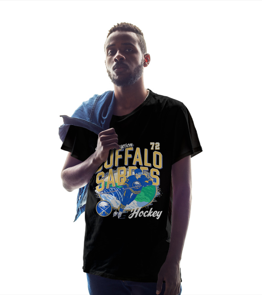 Tage Thompson 72 Buffalo Sabres Hockey Player T-Shirt