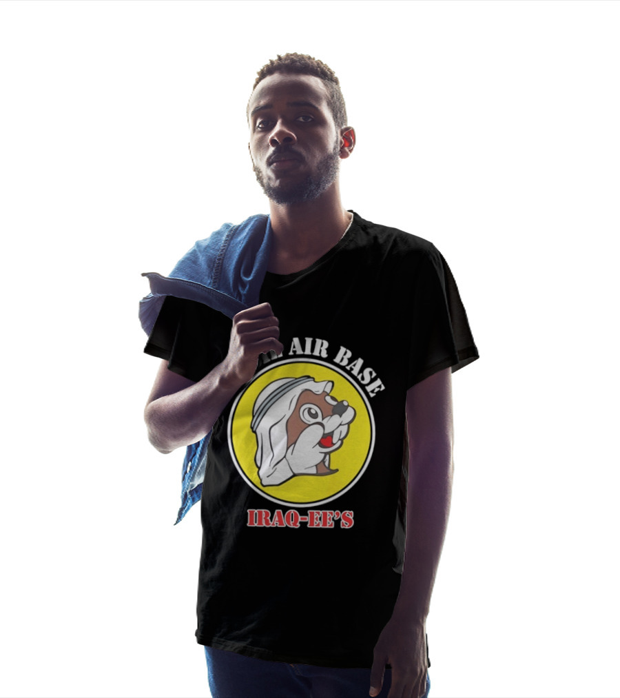 Erbil Air Base Iraq Eef's Cartoon T-Shirt