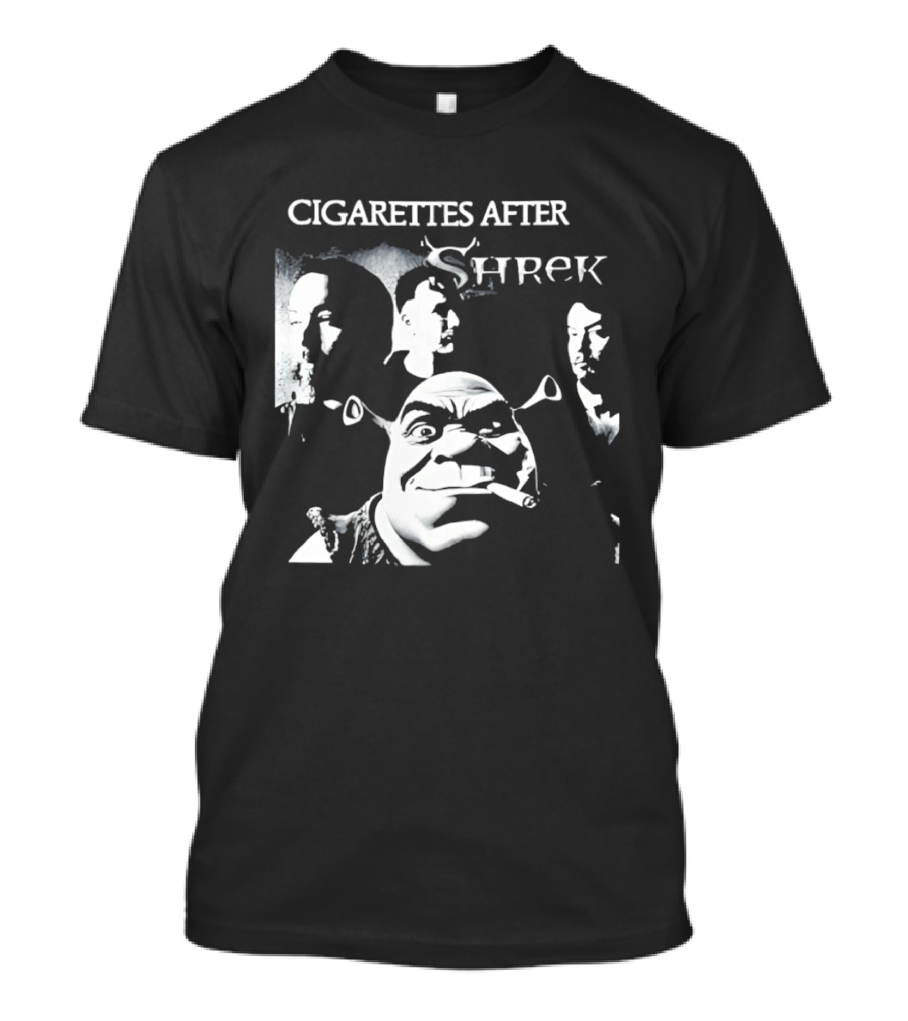 Cigarettes After Shrek Smoking Smutty Memories T-Shirt