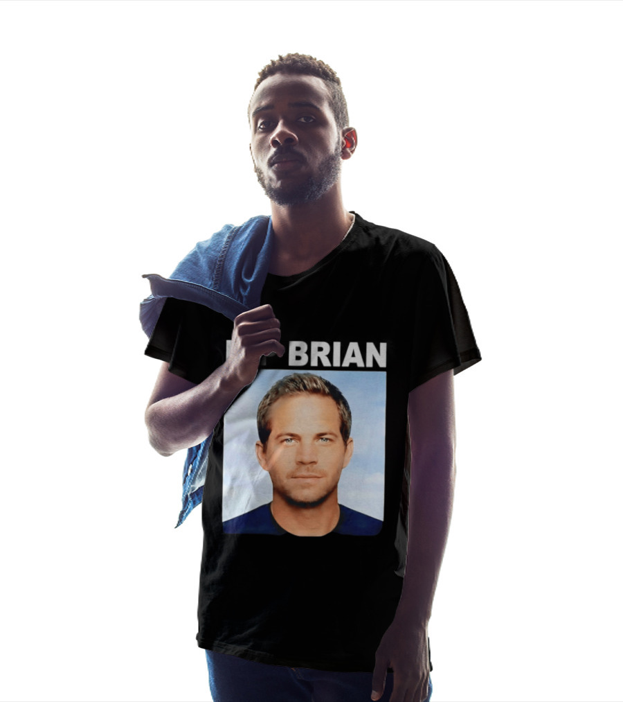 RIP Brian Vin Diesel Tribute Paul Walker Memorial T-Shirt