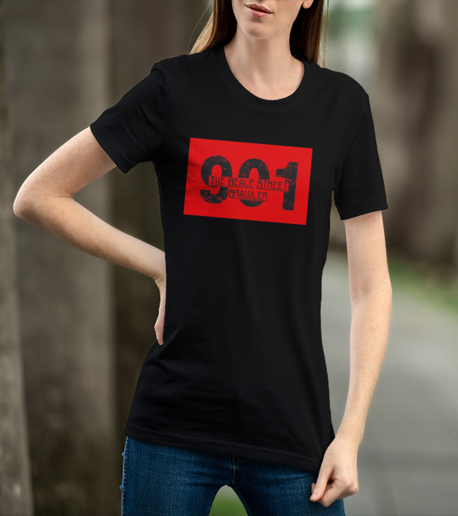 901 Beale Street Brawler Memphis Pride T-Shirt