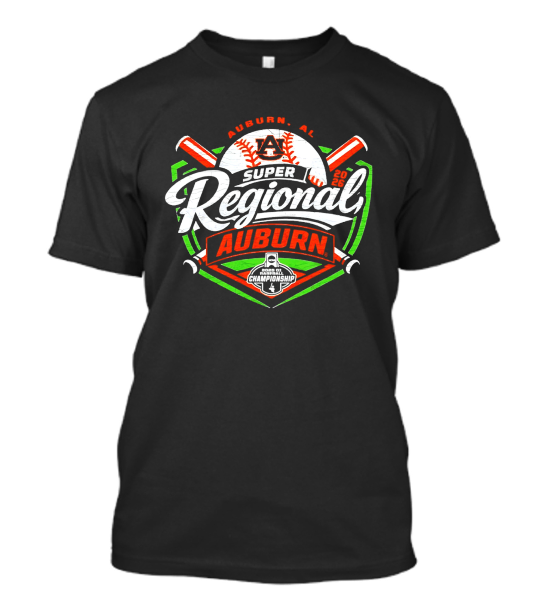 Auburn AL Super Regional Baseball 2023 T-Shirt