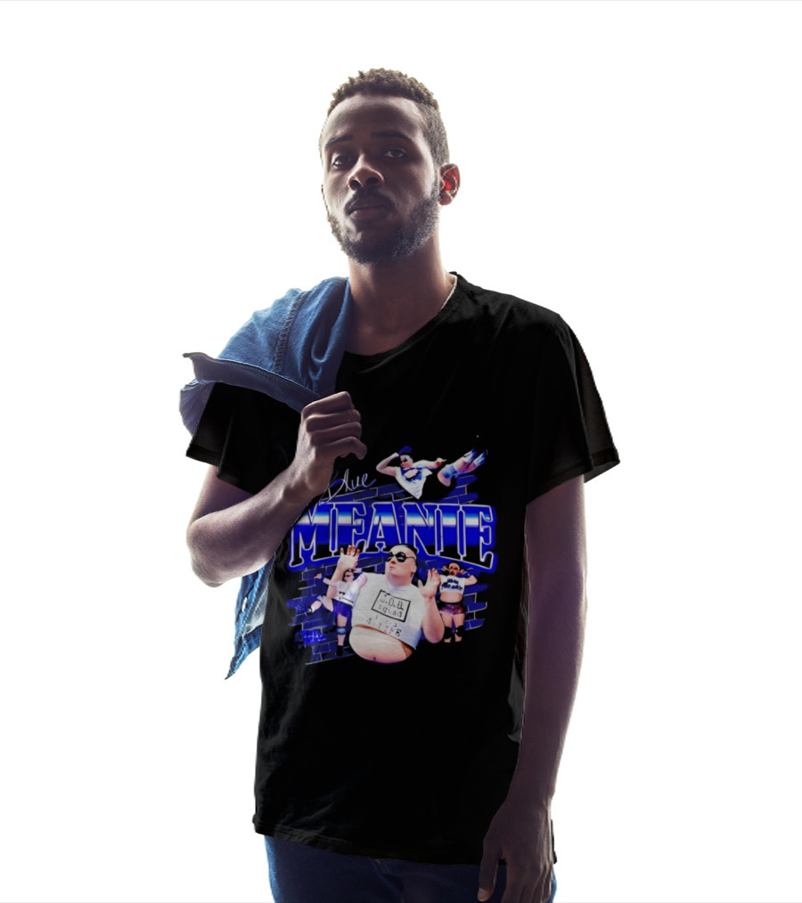 The Blue Meanie Brian Heffron Wrestling T-Shirt