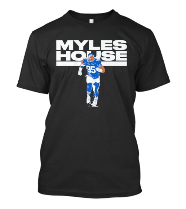 Cleveland Browns Myles House 95 Myles Garrett NFLPA T-Shirt