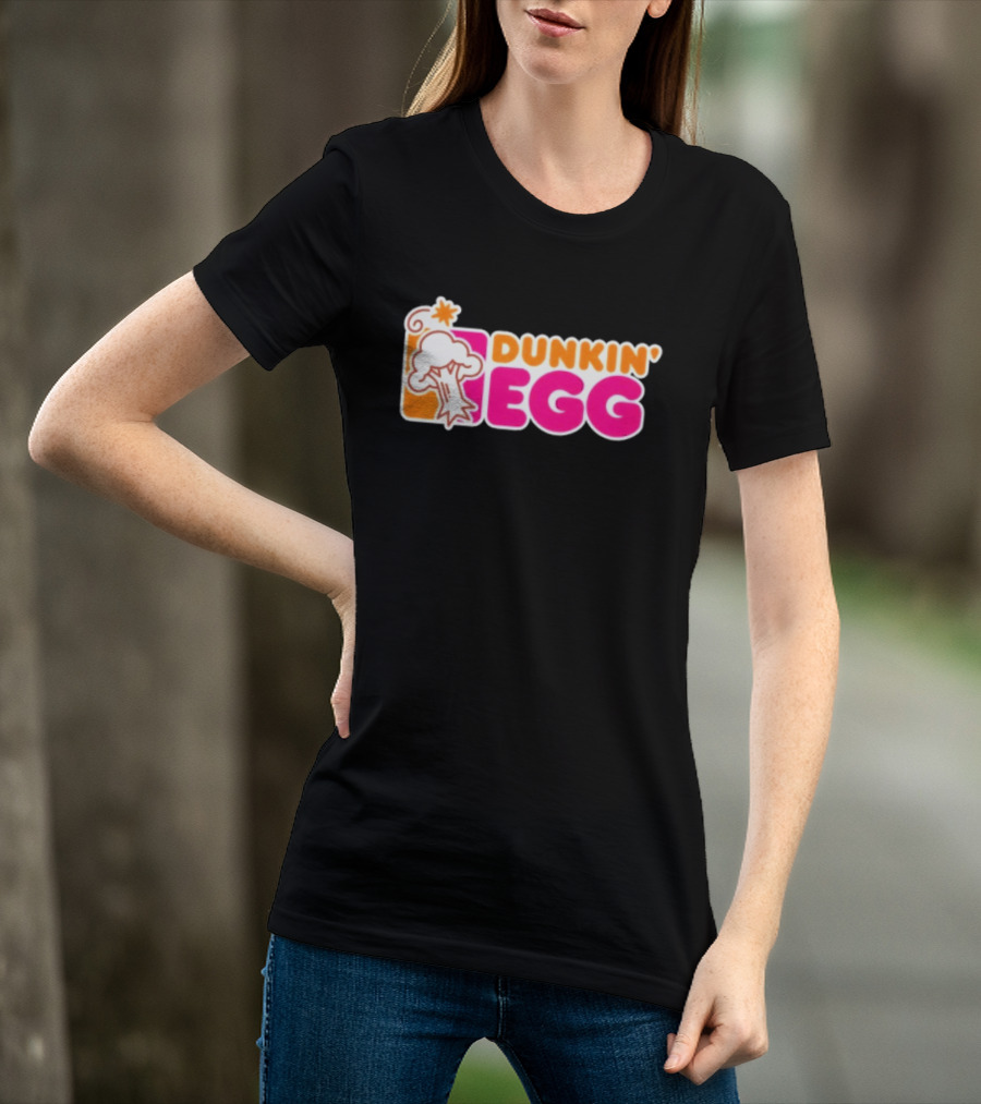 Dunkin' Egg Dunkin' Donuts Tree Explosion T-Shirt