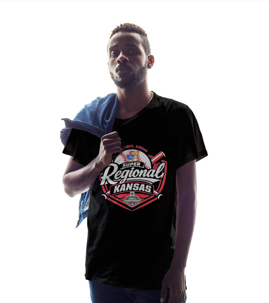 Lawrence Kansas Jayhawks 2026 Super Regional Baseball Event T-Shirt