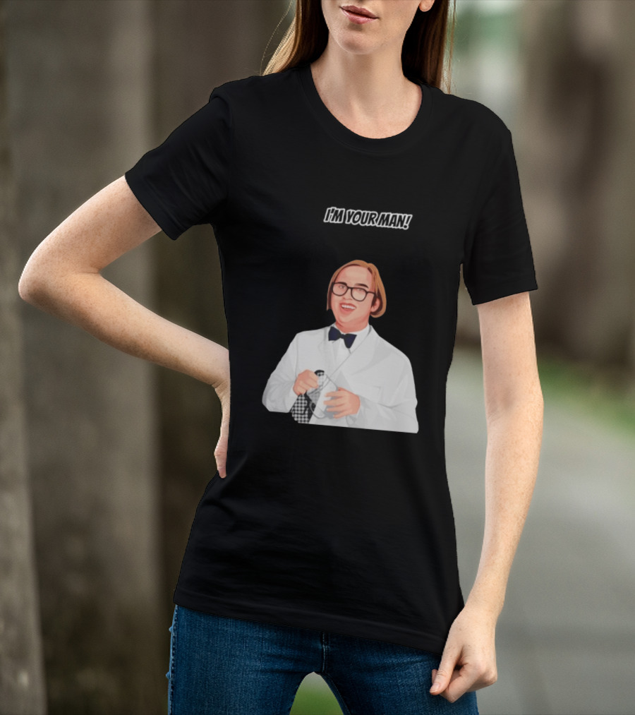 Max And Paddy I Am Your Man Bow Tie White Jacket T-Shirt