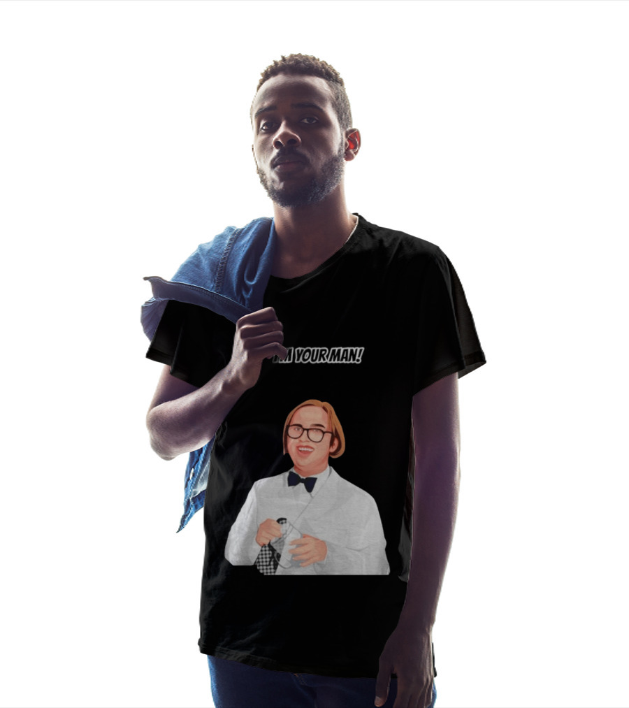 Max And Paddy I Am Your Man Bow Tie White Jacket T-Shirt