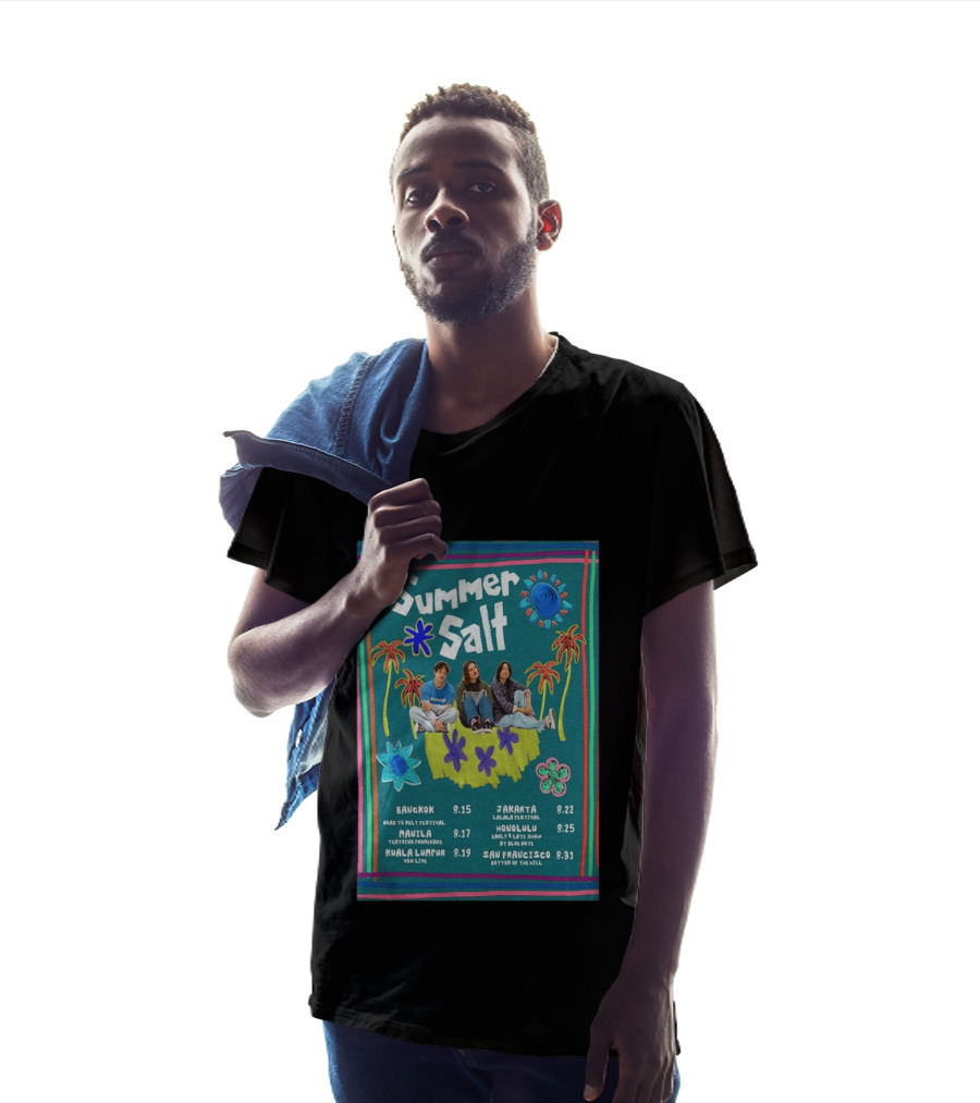 Summer Salt World Tour 2026 Bangkok Manila Kuala Lumpur Jakarta Honolulu San Francisco T-Shirt