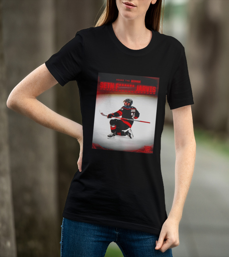 Sound The Siren Seth Jarvis Carolina Hurricanes T-Shirt
