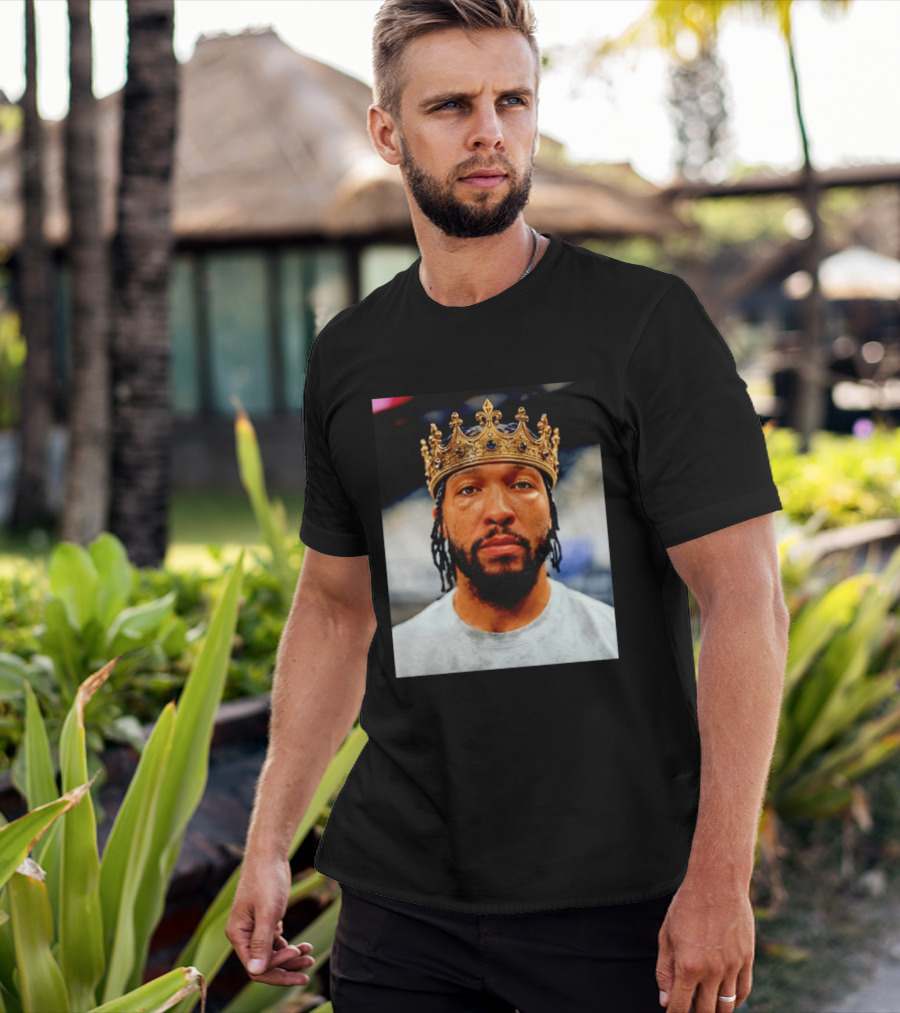 Jalen Brunson King New York Knicks Crown T-Shirt