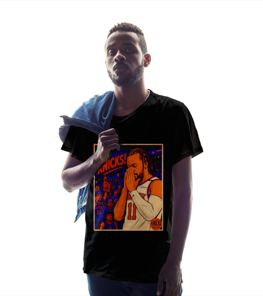 GO KNICKS Jalen Brunson New York Knicks 11 Mexico T-Shirt