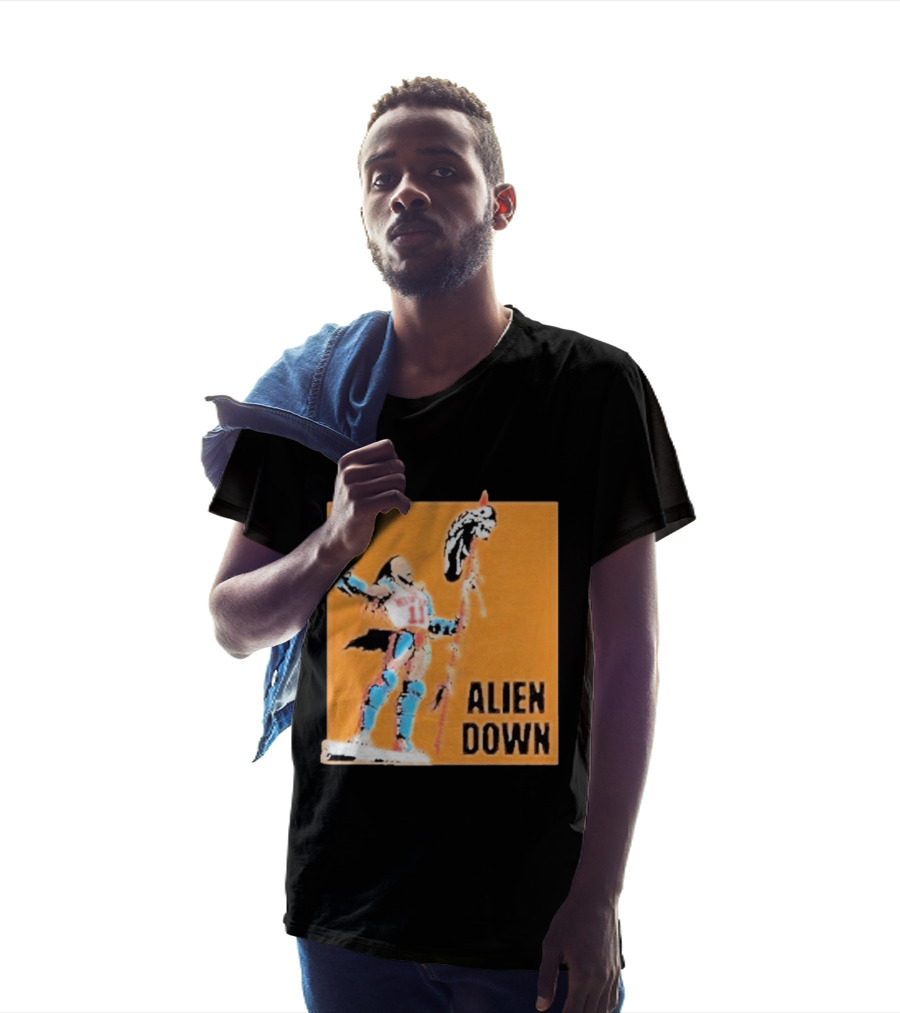 Jalen Brunson Knicks 11 Alien Down Spurs Wemby T-Shirt