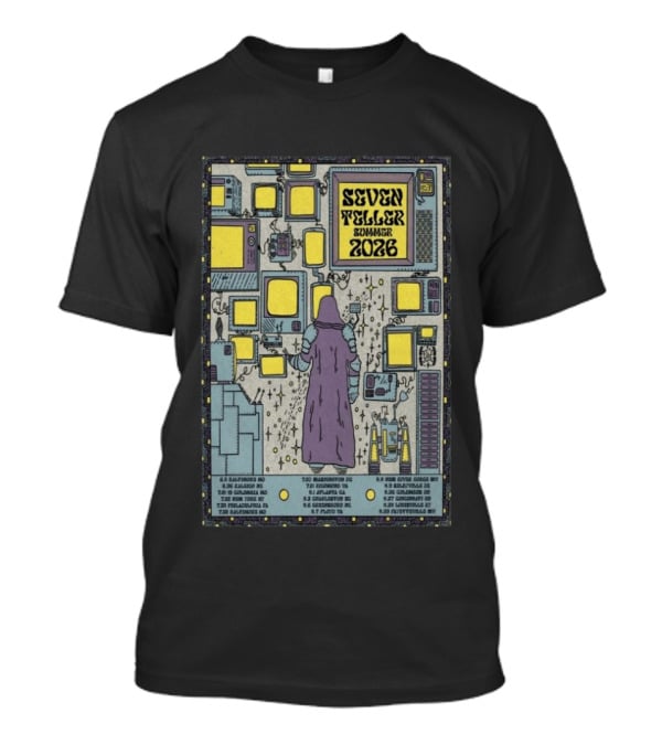 Seven Teller Summer 2026 Baltimore MD Tour June 4 T-Shirt