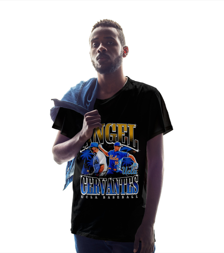 Ucla Baseball Angel Cervantes Player T-Shirt