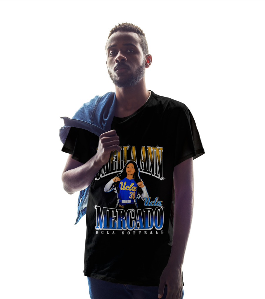 UCLA Softball Jaella Ann Mercado Number 38 T-Shirt
