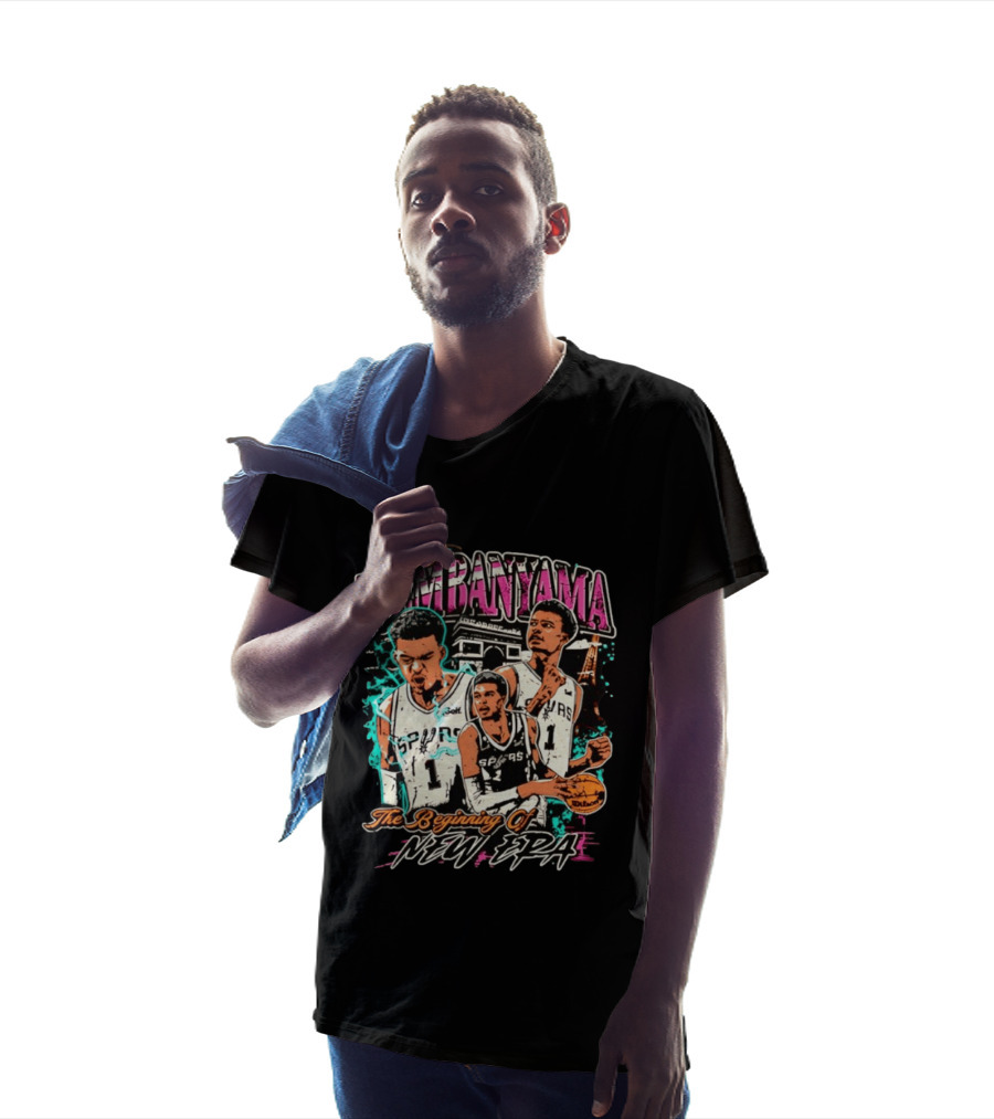 Victor Wembanyama San Antonio Spurs The Beginning Of New Era T-Shirt