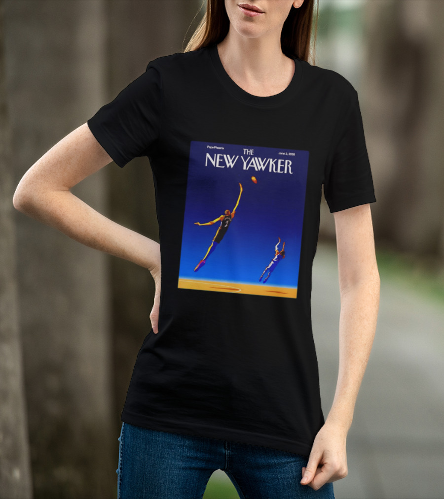 The New Yawker June 3 2026 Basketball Cover Pope Phoenix T-Shirt