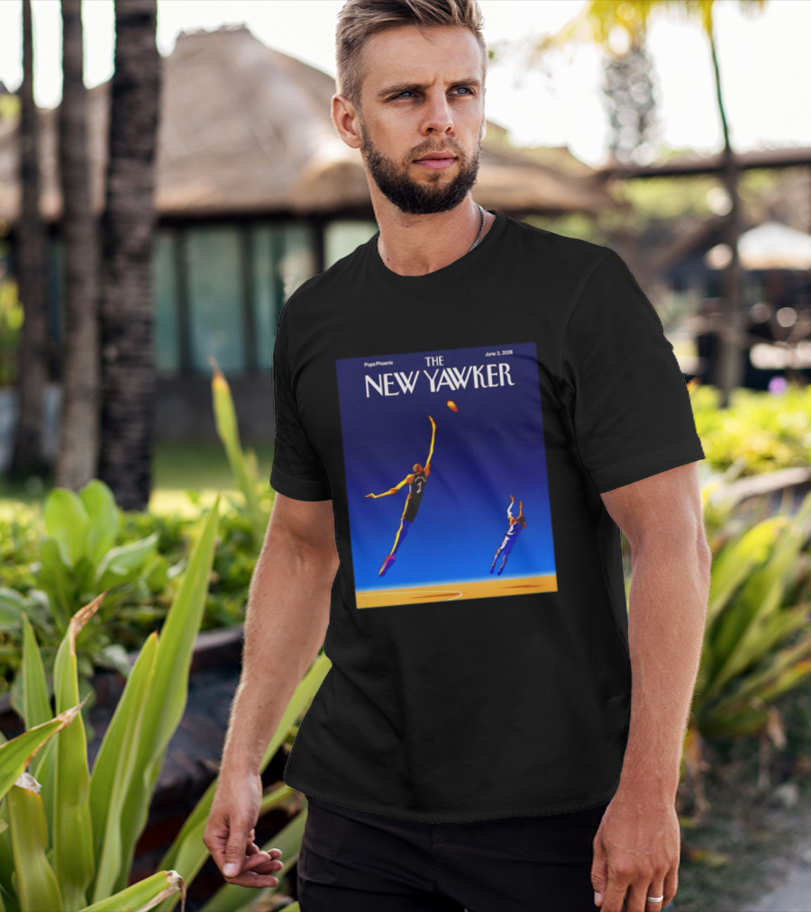 The New Yawker June 3 2026 Basketball Cover Pope Phoenix T-Shirt
