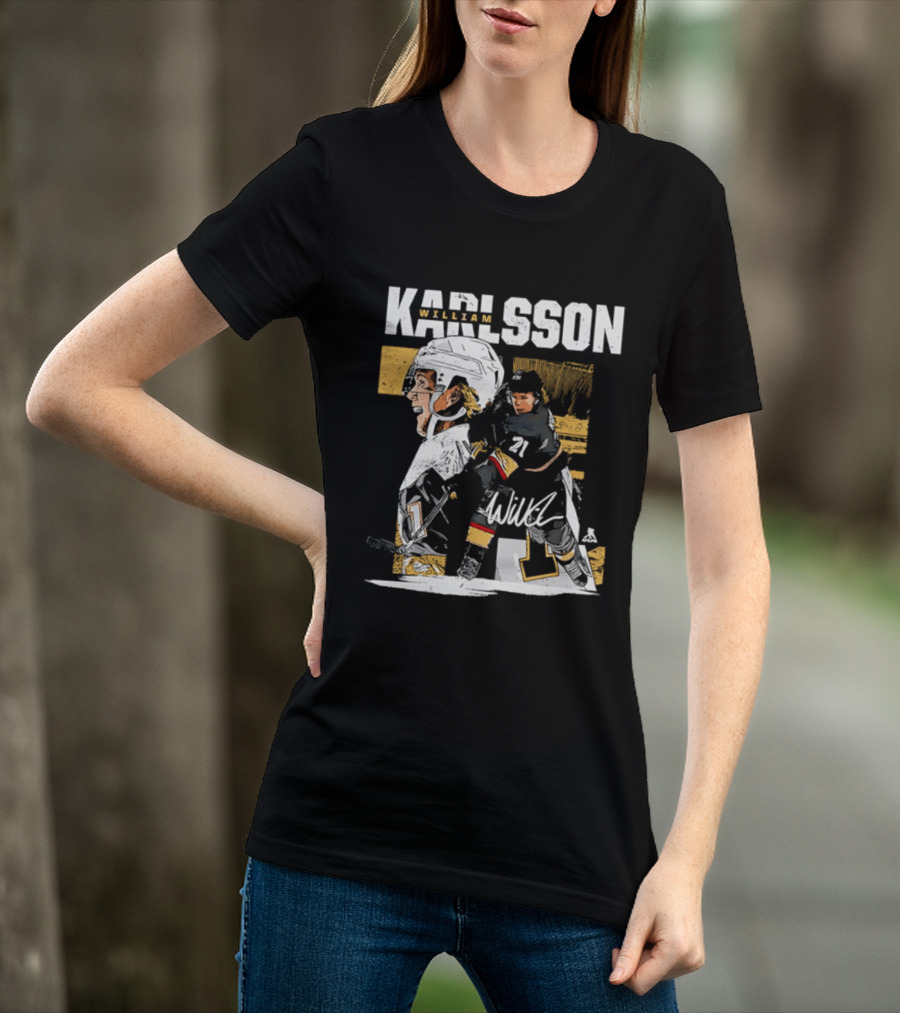 William Karlsson 71 Vegas Golden Knights NHL Player T-Shirt