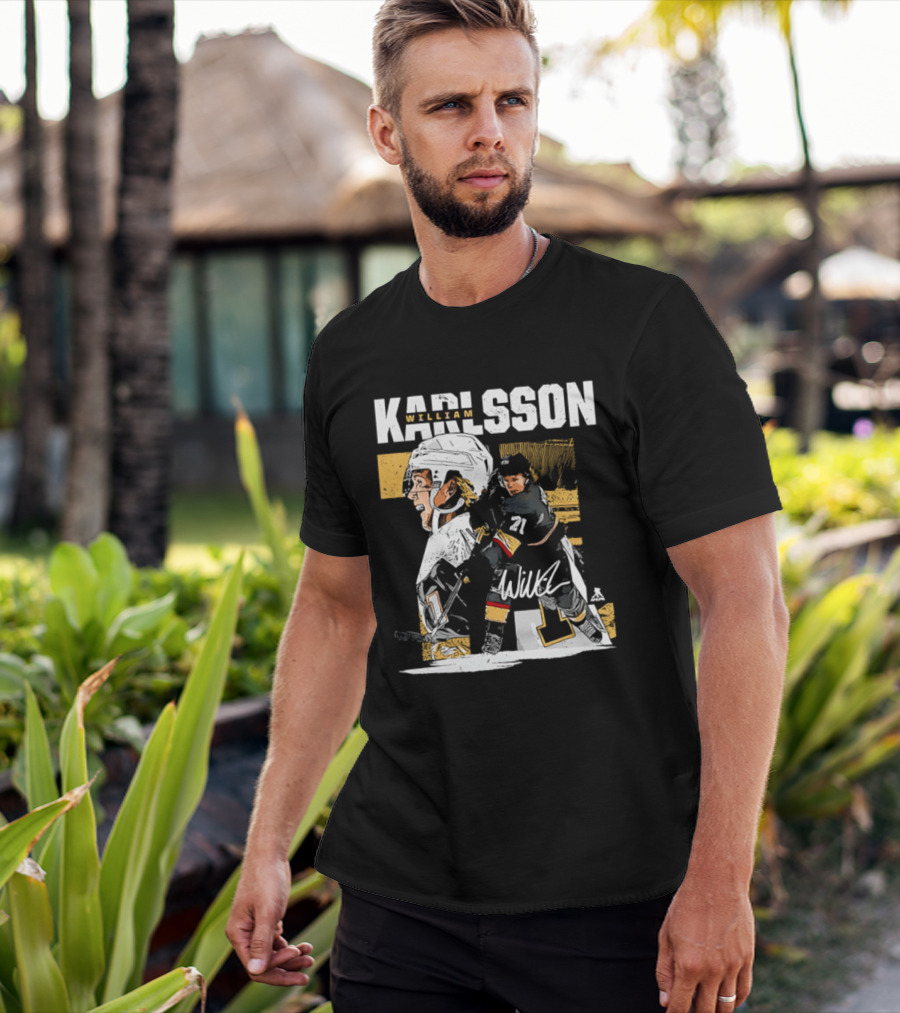William Karlsson 71 Vegas Golden Knights NHL Player T-Shirt