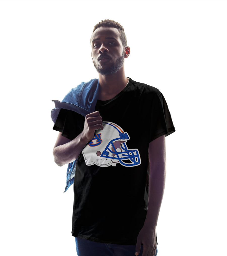 Auburn Tigers Football Helmet AU T-Shirt