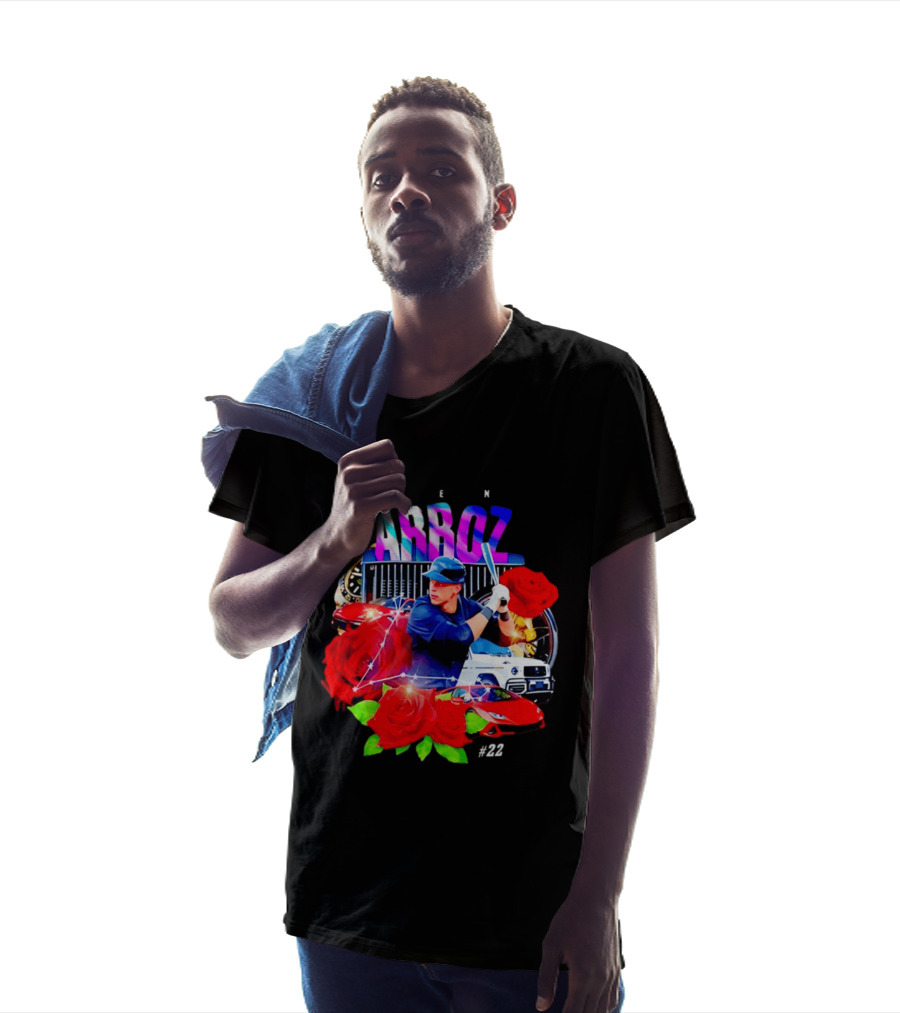 Ben Arroz New York Yankees Aaron Judge MLB 22 Luxury Sports Supercar Rose T-Shirt