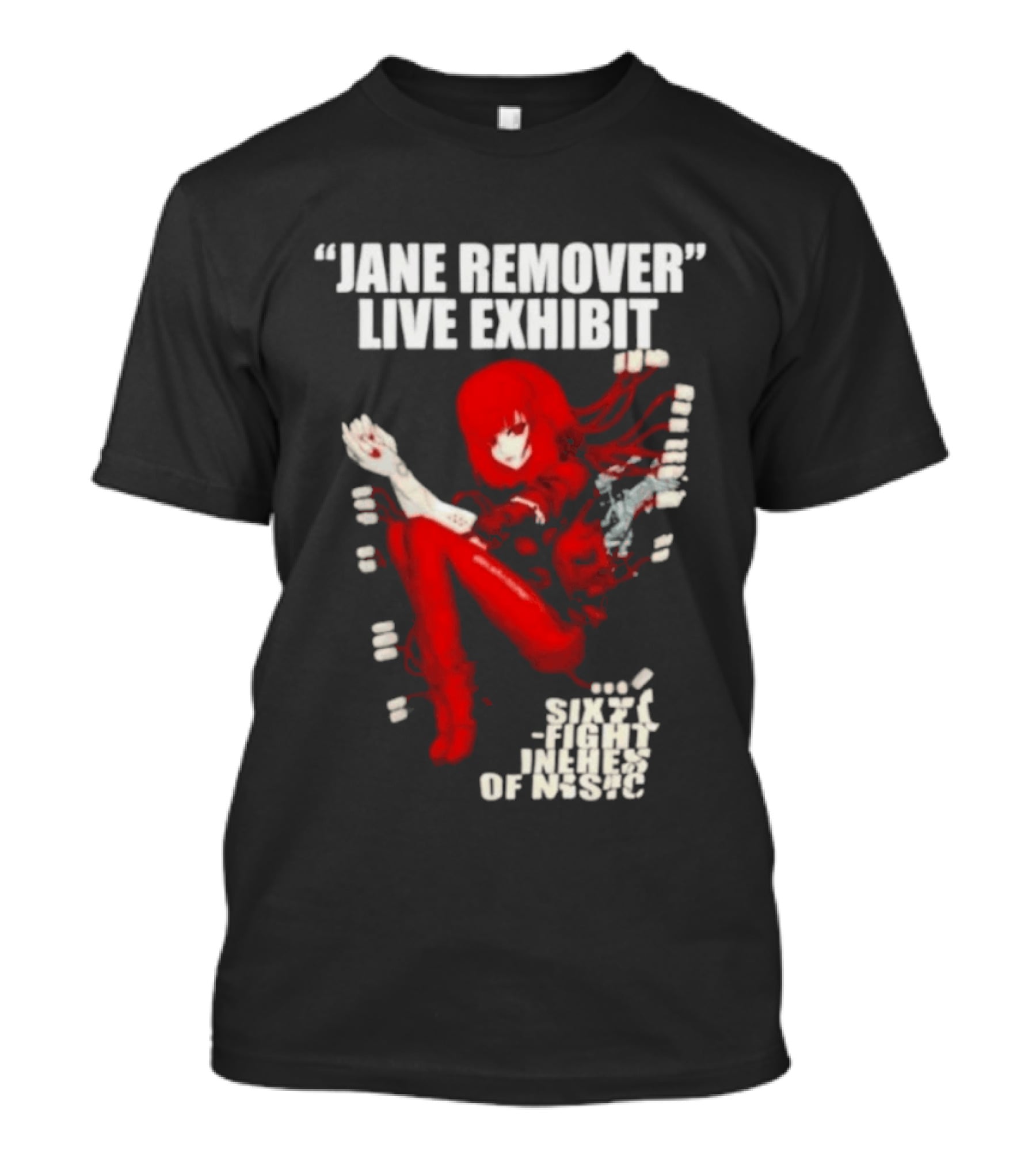 Jane Remover Live Exhibit Neon Genesis Sixty Fight Inches Of Music T-Shirt
