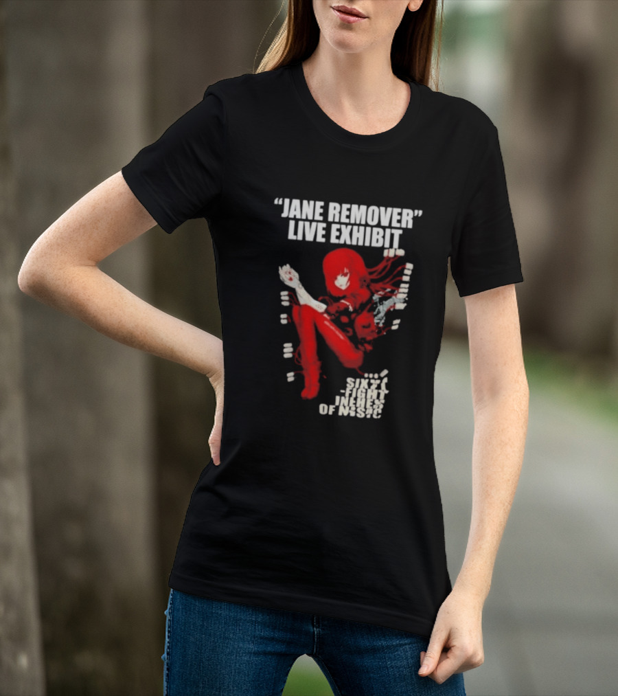Jane Remover Live Exhibit Neon Genesis Sixty Fight Inches Of Music T-Shirt