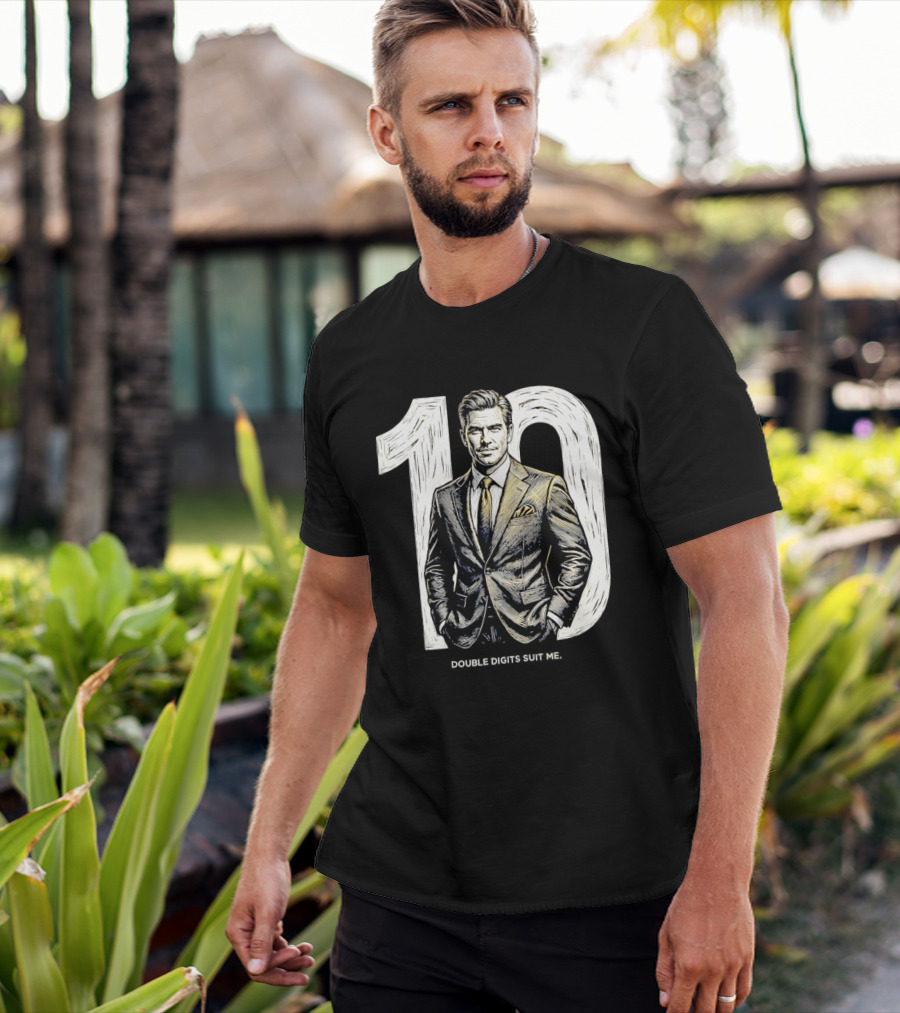 Pierce Brosnan 10 Double Digits Suit Me Timeless T-Shirt