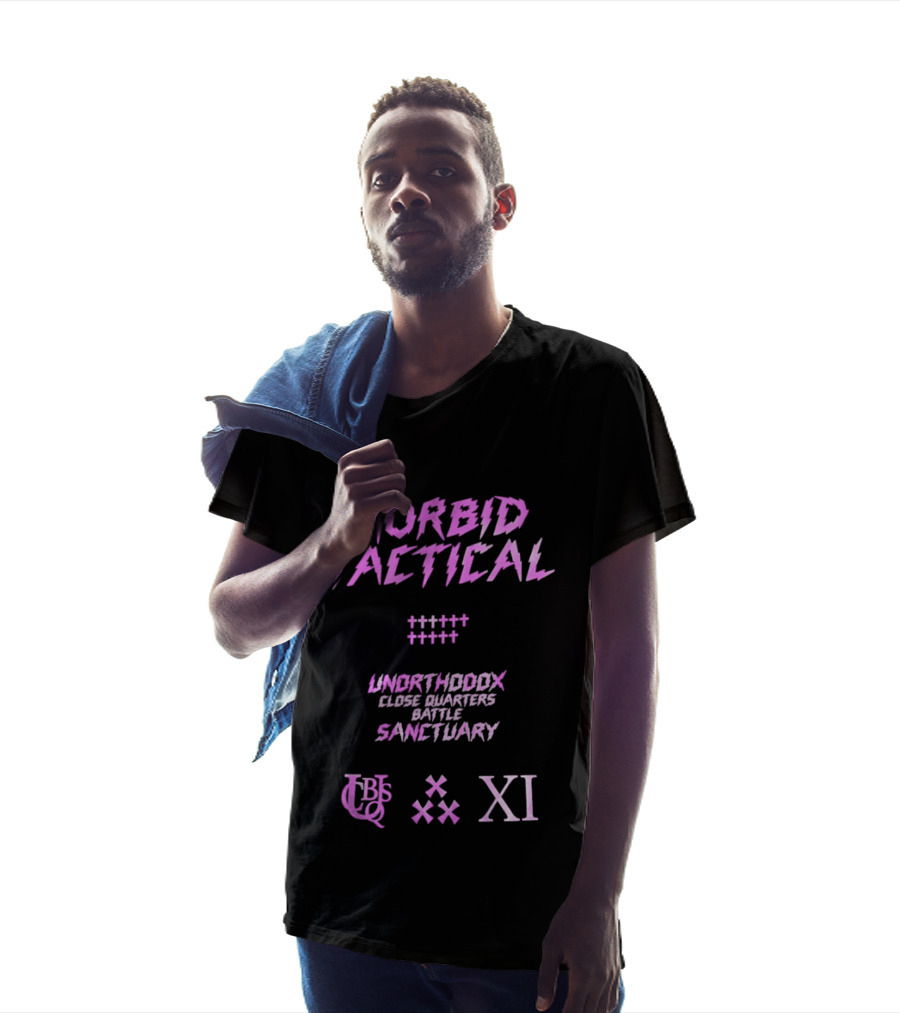Morbid Tactical Unorthodox Close Quarters Battle Sanctuary UCBS XI T-Shirt
